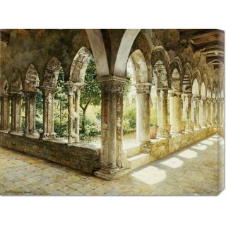 Cloisters, Sicily Stretched Canvas Art Today: $122.99