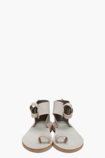 Maison Martin Margiela Leather Belt Detail Sandals for women