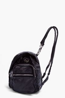 Alexander Wang Black Leather Marti Backpack for women