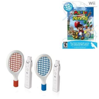 Wii   Mario Power Tennis / Tennis Doubles Soft Pack