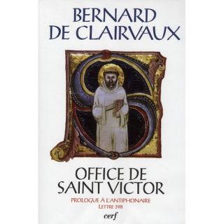 Office de Saint Victor ; prologue à lantiphonaire   Achat / Vente