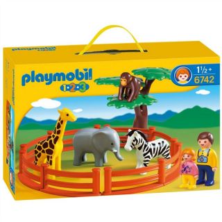 Playmobil Zoo   Achat / Vente UNIVERS MINIATURE COMPLET Playmobil Zoo