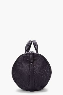 Alexander Wang Black Leather Rocco Studded Duffle Bag for women