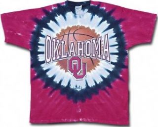 Oklahoma Sooners Basketball Tie Dye T Shirt Sports