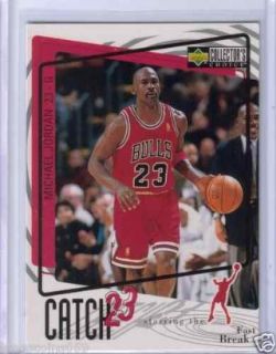 com 1997 Upper Deck Catch 23 Michael Jordan # 186
