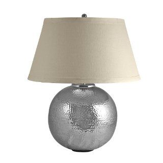 Lamp Works 850 Hand Hammered Aluminum Orb Lamp: Home
