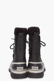 Sorel Caribou Black Tusk Boots for men