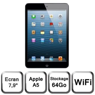 Apple iPad mini Wi Fi 64 Go noir & ardoise   Achat / Vente TABLETTE