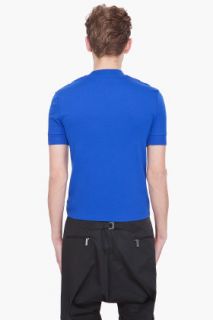 Raf Simons Blue Sweat T shirt for men