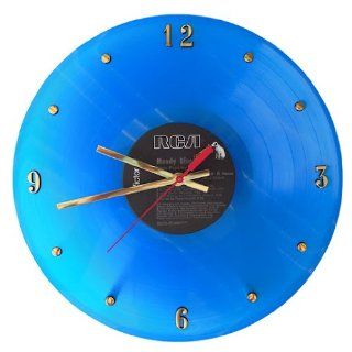 Elvis Presley Vinyl Record Clock (Moody Blue) Home