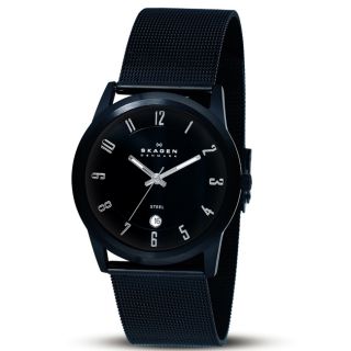 Mens Stainless Steel Mesh Strap Watch Today $117.99