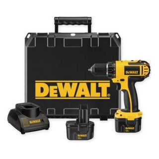 Dewalt DC742KA Cordless Drill/Driver Kit, 12.0V, 3/8 In.