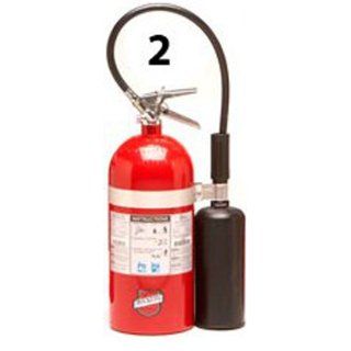 Buckeye 45600 Carbon Dioxide Hand Held Fire Extinguisher with Wall