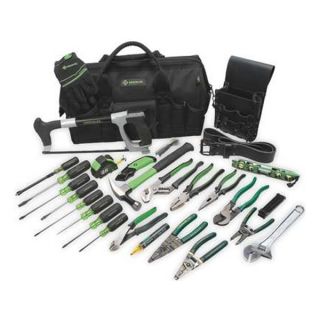 Greenlee 0159 11 Electrician Tool Kit, 28 Pc