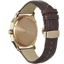 Wittnauer Mens Ambassador Leather Strap Watch