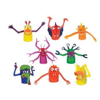 Monster Finger Puppets (Set of 8)