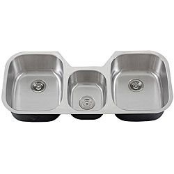 Ticor Stainless Steel 16 gauge Undermount Kitchen Sink