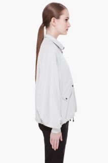 T By Alexander Wang Sandwashed Cement Jacket for women