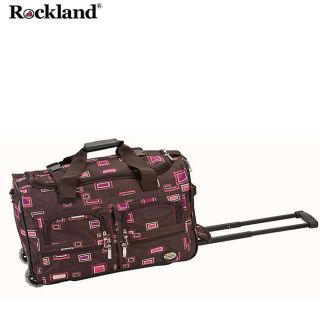 Rockland Chocolate 22 inch Rolling Duffel Bag Today $39.99 5.0 (1