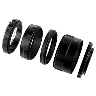 Set of Macro Extension Tubes and Adapters for Nikon Digital Cameras