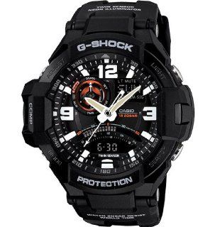 Casio G Shock Black Dial Mens Quartz Watch   GA1000 1A: Watches