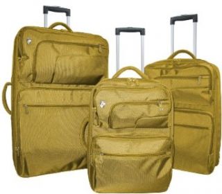 Heys Luggage Fuse X2 Luggage Set, Gold, One Size Clothing
