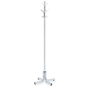 Safco 4163CR Floor Stand Coat Rack, 21 In Base Dia