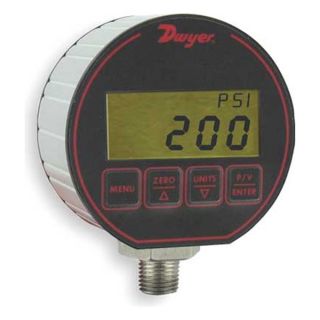 Dwyer Instruments DPG 206 Transducer with Display, 0 to 200 Psi