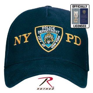 8272Navy Blue Officially Licensed NYPD Adjustable Shield Cap w/NYPD