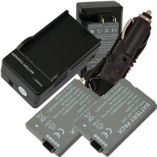 Battery+Charger for Canon BP 208 DC100 DC210 DC230