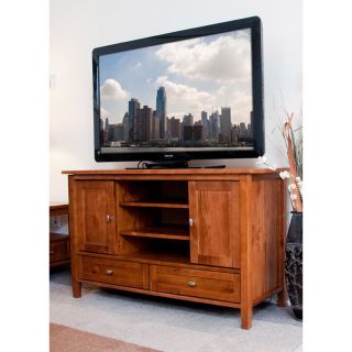 Norfolk Honey Brown TV Media Stand Today $316.99 4.3 (3 reviews)