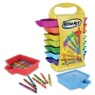 RoseArt Crayon Classpack Caddy with 208 Crayons, Assorted