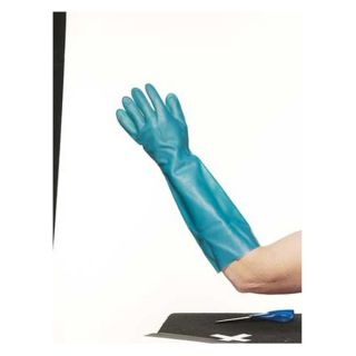 North By Honeywell LA258G/9 Chemical Resistant Glove, 25 mil, Sz 9, PR