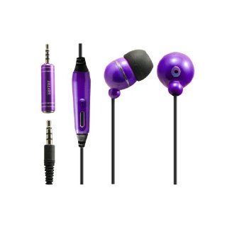 Sentry HM208 Cell Phone and Music Ear Buds (Purple