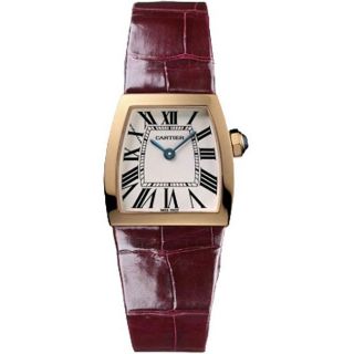 Cartier Womens La Dona Mini 18k Rose Gold Case Watch