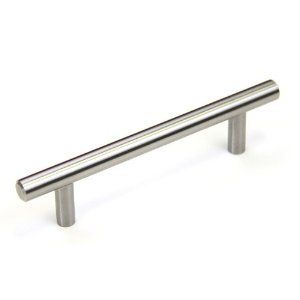 Euro 5 inch Cabinet Stainless Steel Handle Bar Pull with 3.5 Inch Hole
