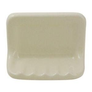 Bathroom Soap Dish Wall Accessory Almond 4x6  