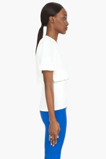 Hussein Chalayan Ivory White Layered Tunic for women