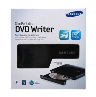 Samsung 8x Slim DVD+/ RW Slim USB External Drive, Black SE