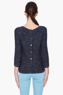 Marc By Marc Jacobs Navy Meyer Cardigan for women