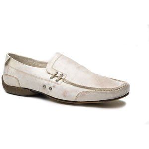 Bacco Bucci Mens Tucker Loafers,White Calf,16 D US: Shoes
