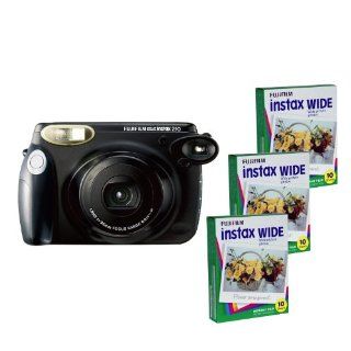 Fujifilm INSTAX 210 Instant Photo Camera Kit and 3