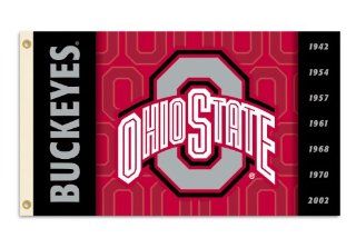 NCAA Ohio State Buckeyes 2 Sided 3 by 5 Foot Flag with