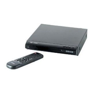 Craig Electronics Compact DVD Player with HDMI Output and
