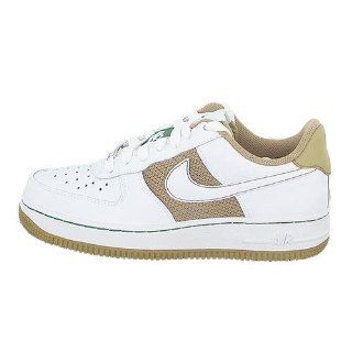  Nike Air Force 1 (GS) 314192 212 (Hay/White Pine Green) 5.5y Shoes