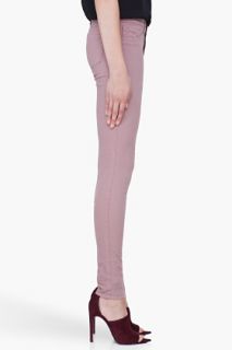 J Brand Skinny Salmon Mid Rise Twill Jeans for women