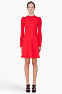 CARVEN Red Jersey Dress for women
