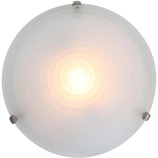Nimbus Satin Stepped Acid Frosted Glass Flush Mount Today $53.99 4.7