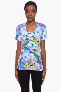 Matthew Williamson Blossom Print T shirt for women