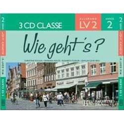 JEUNESSE ADOLESCENT WIE GEHTS ?; allemand ; LV2 ; 2e année ; cd au
